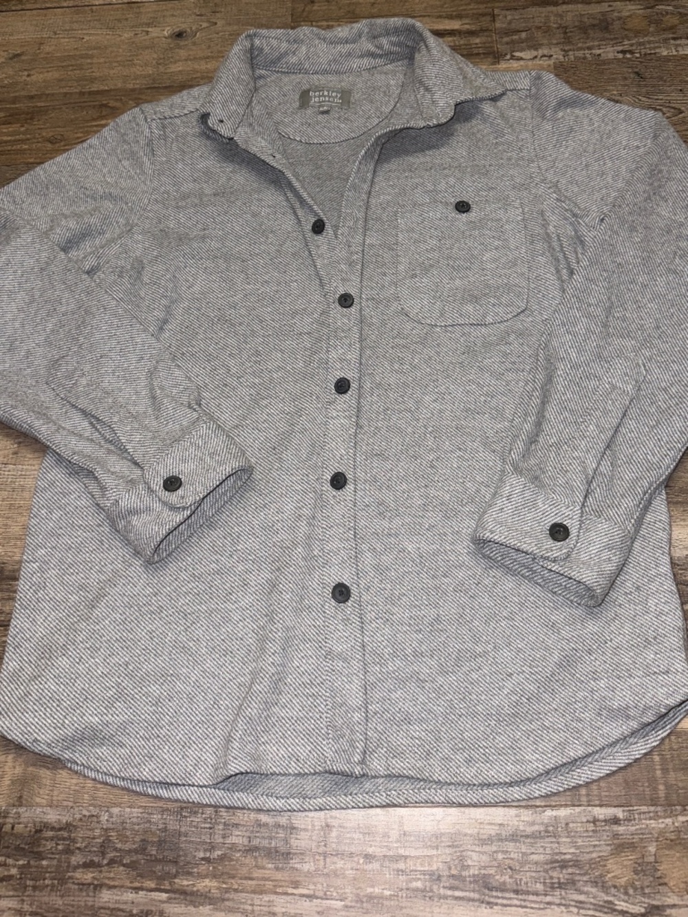 Berkeley Jensen Fleece Button Up Jacket Men’s Small